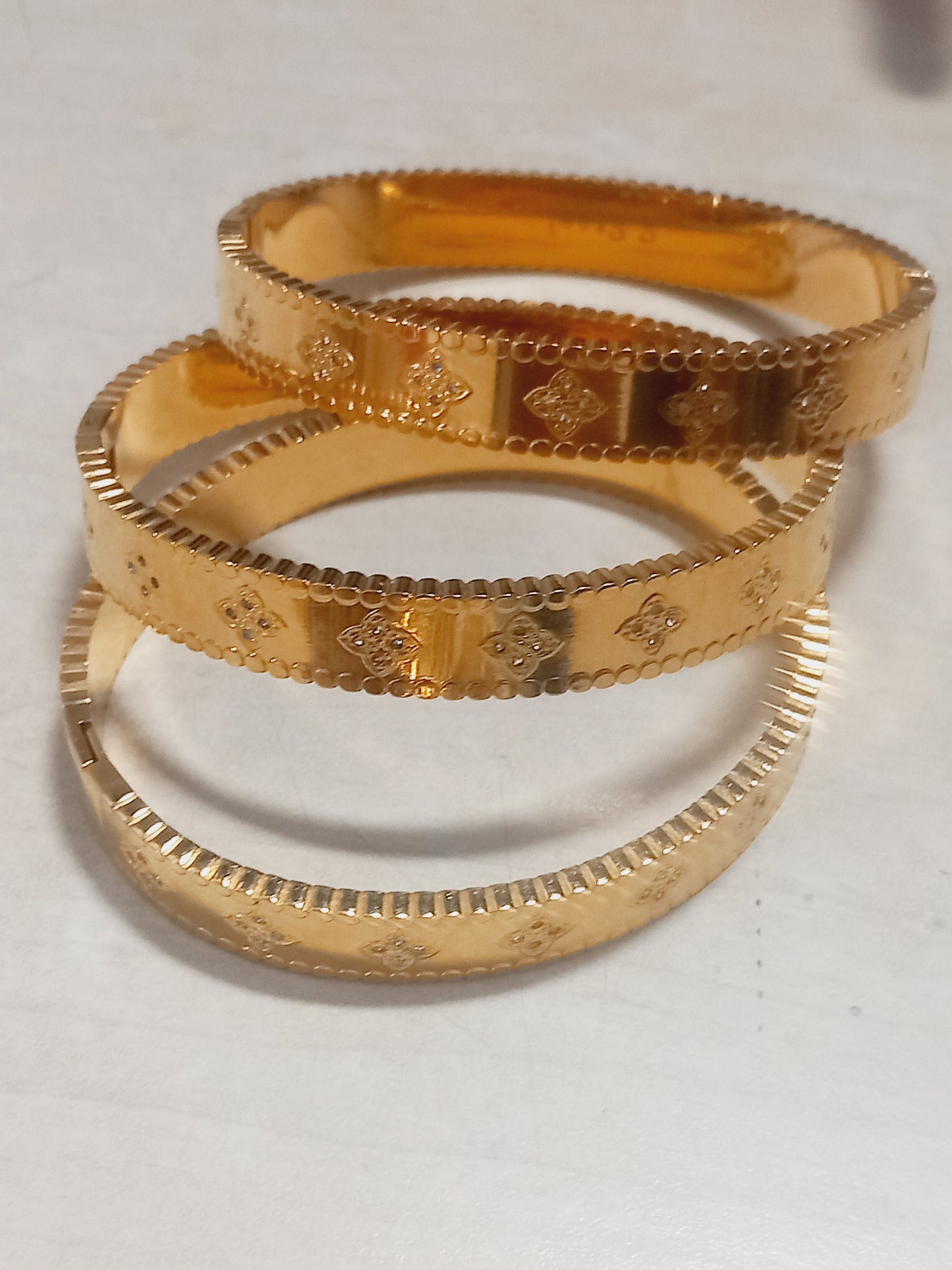 3 bracelet trèfle grand taille