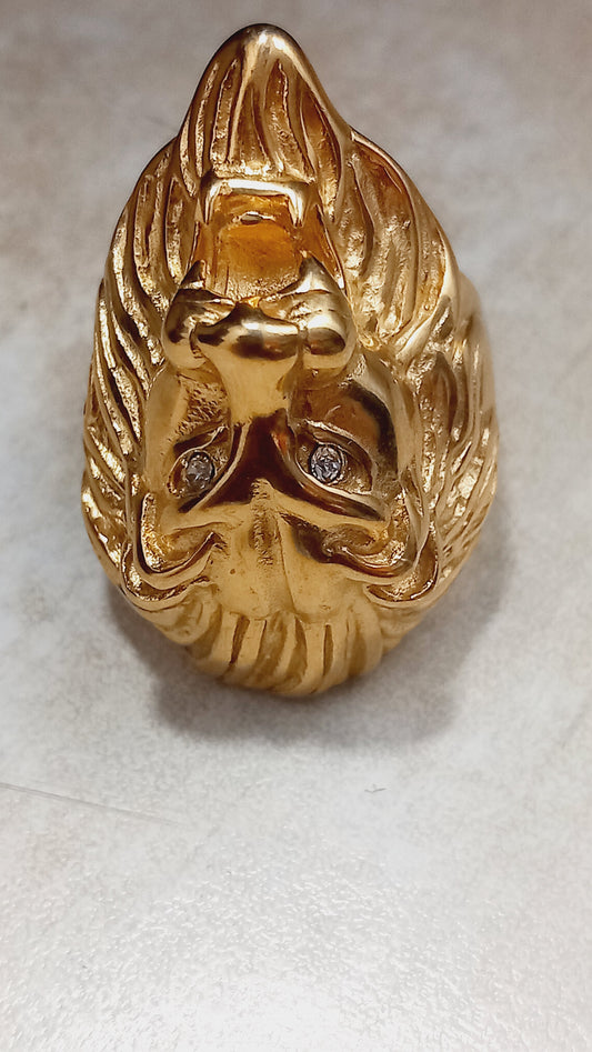 Bague lion