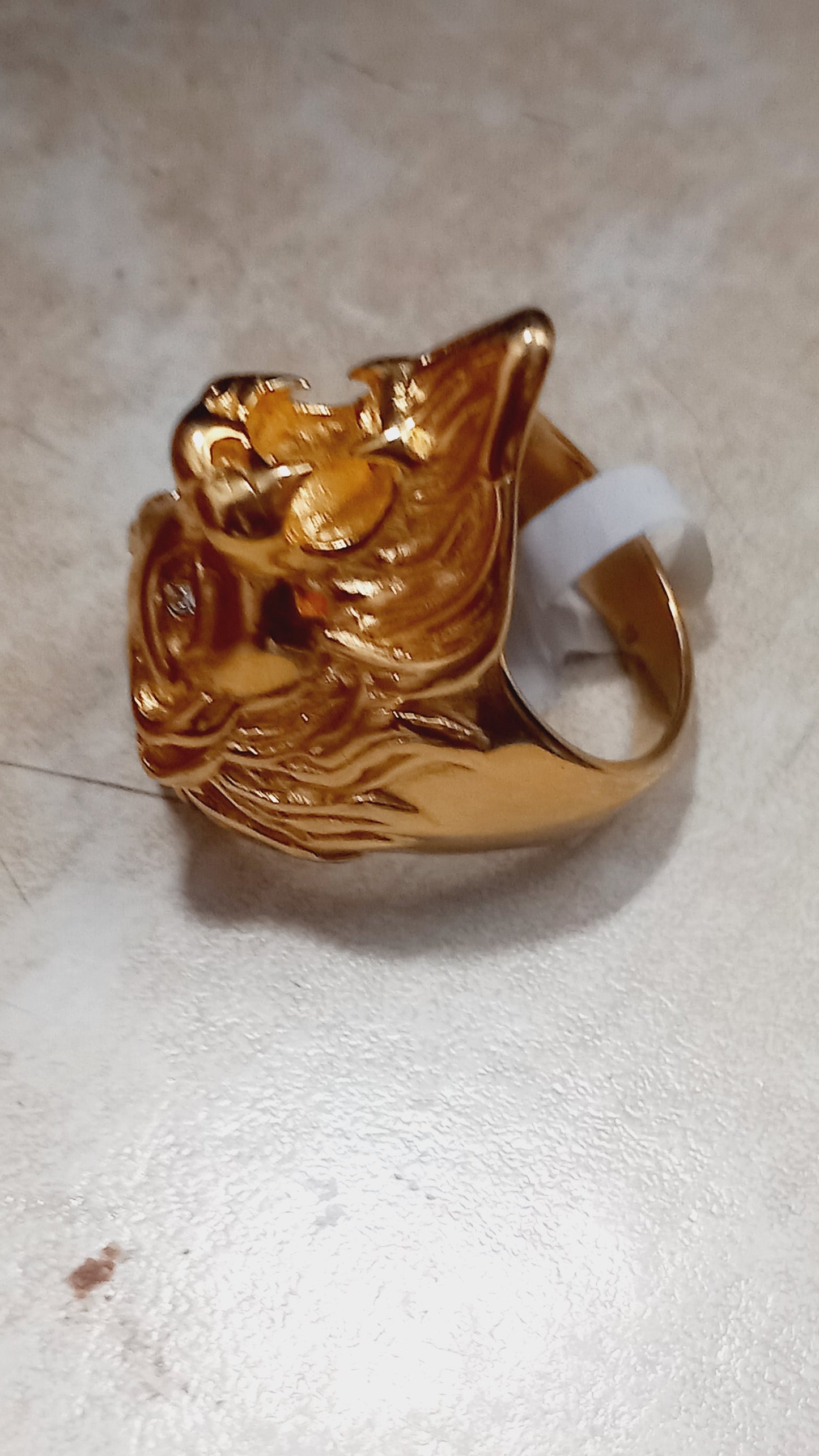 Bague lion