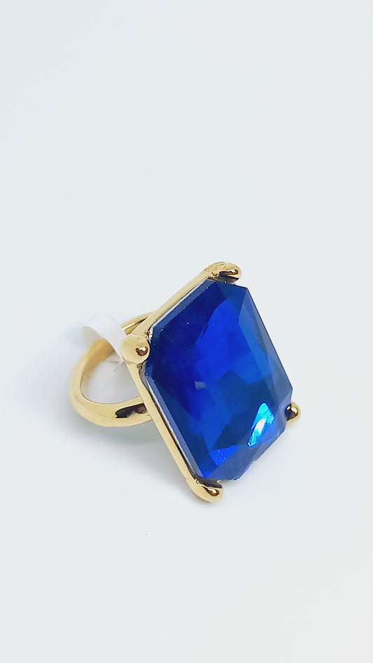 Bague bleu