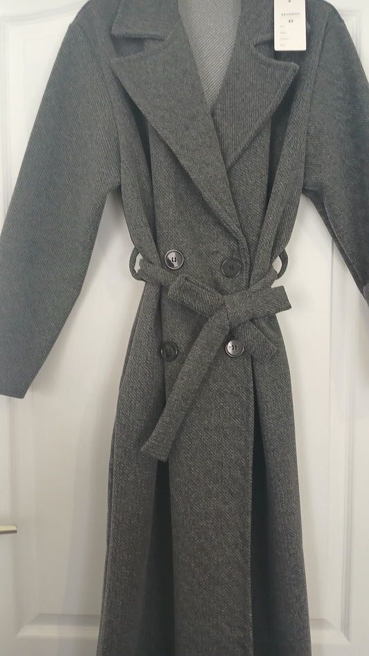 Manteau gris foncé taille 38/46